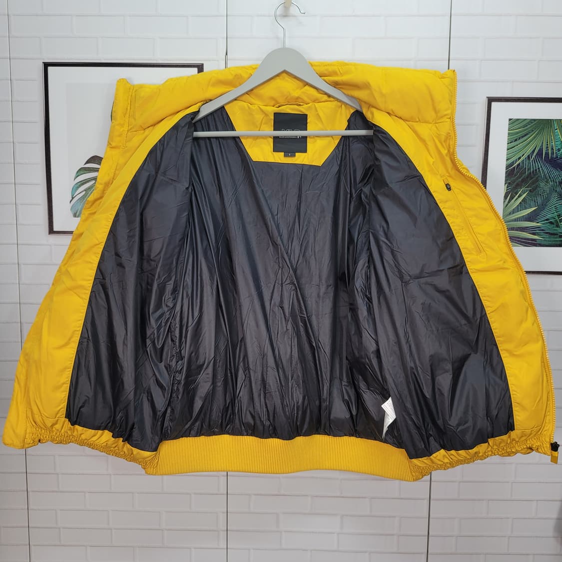 MLB 뉴욕 양키스 빅로고 다운 숏 패딩 자켓 점퍼 90사이즈 상품이미지8