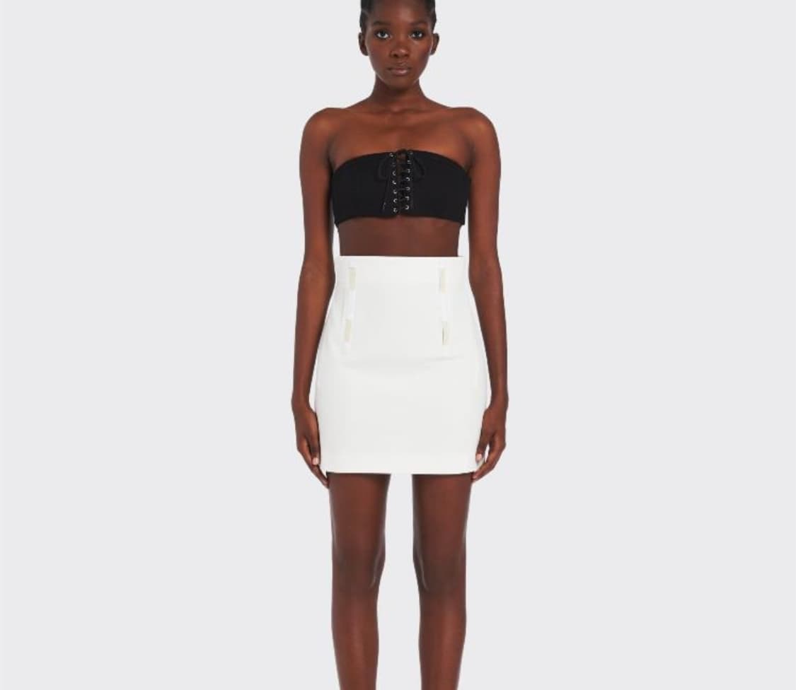 새상품) 프라다 코르셋 스커트 상품이미지3