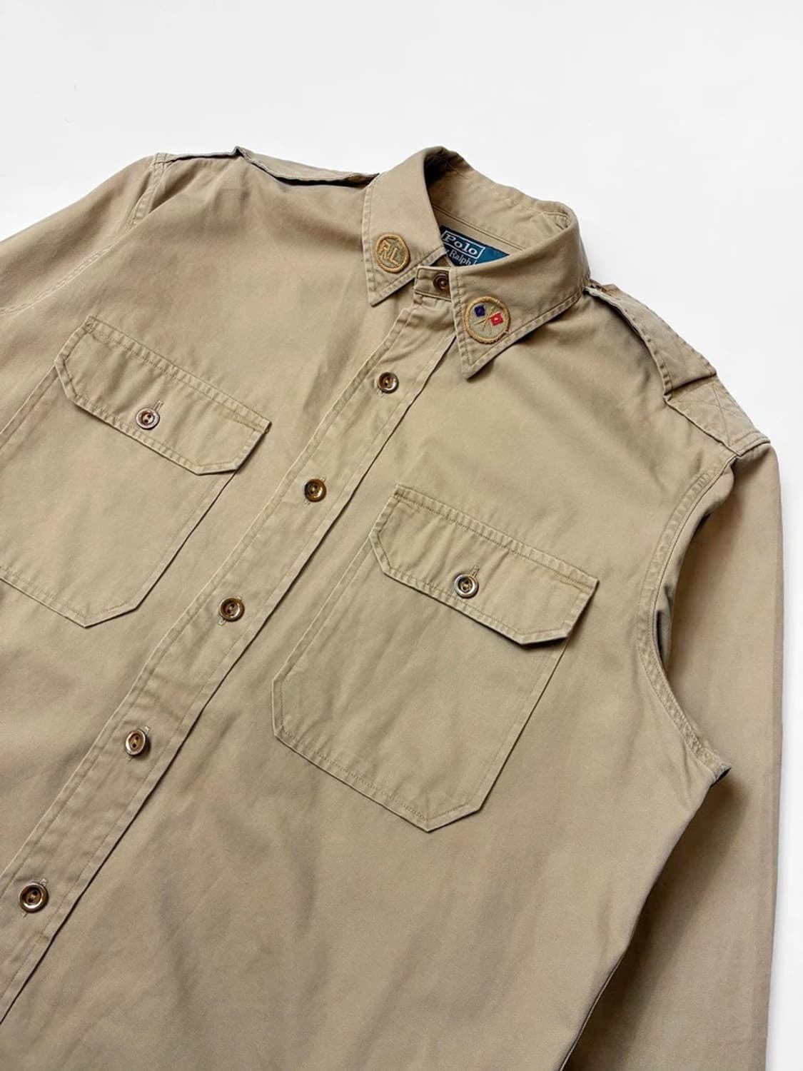 폴로 랄프로렌 90's 388th 스트라이크 밀리터리 셔츠 PN5652 상품이미지5