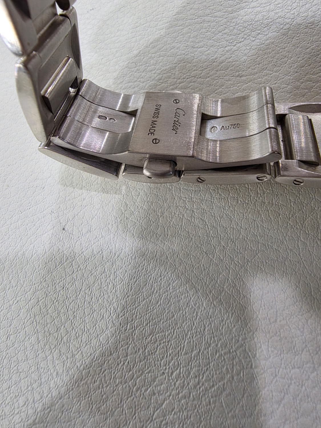 까르띠에 발롱블루 금통 다이아 시계 정품 상품이미지7