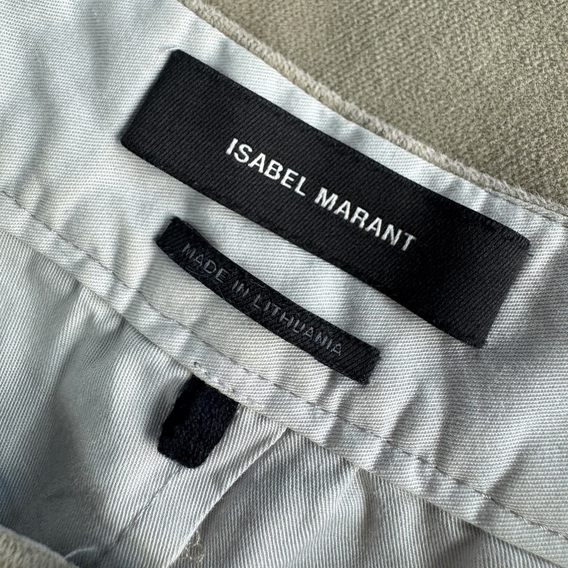 이자벨마랑 코튼 포플린 카고 팬츠 상품이미지4