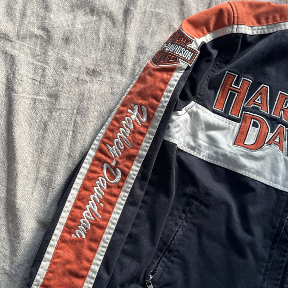 할리데이비슨 빈티지 빅로고 워크자켓 100 상품이미지5