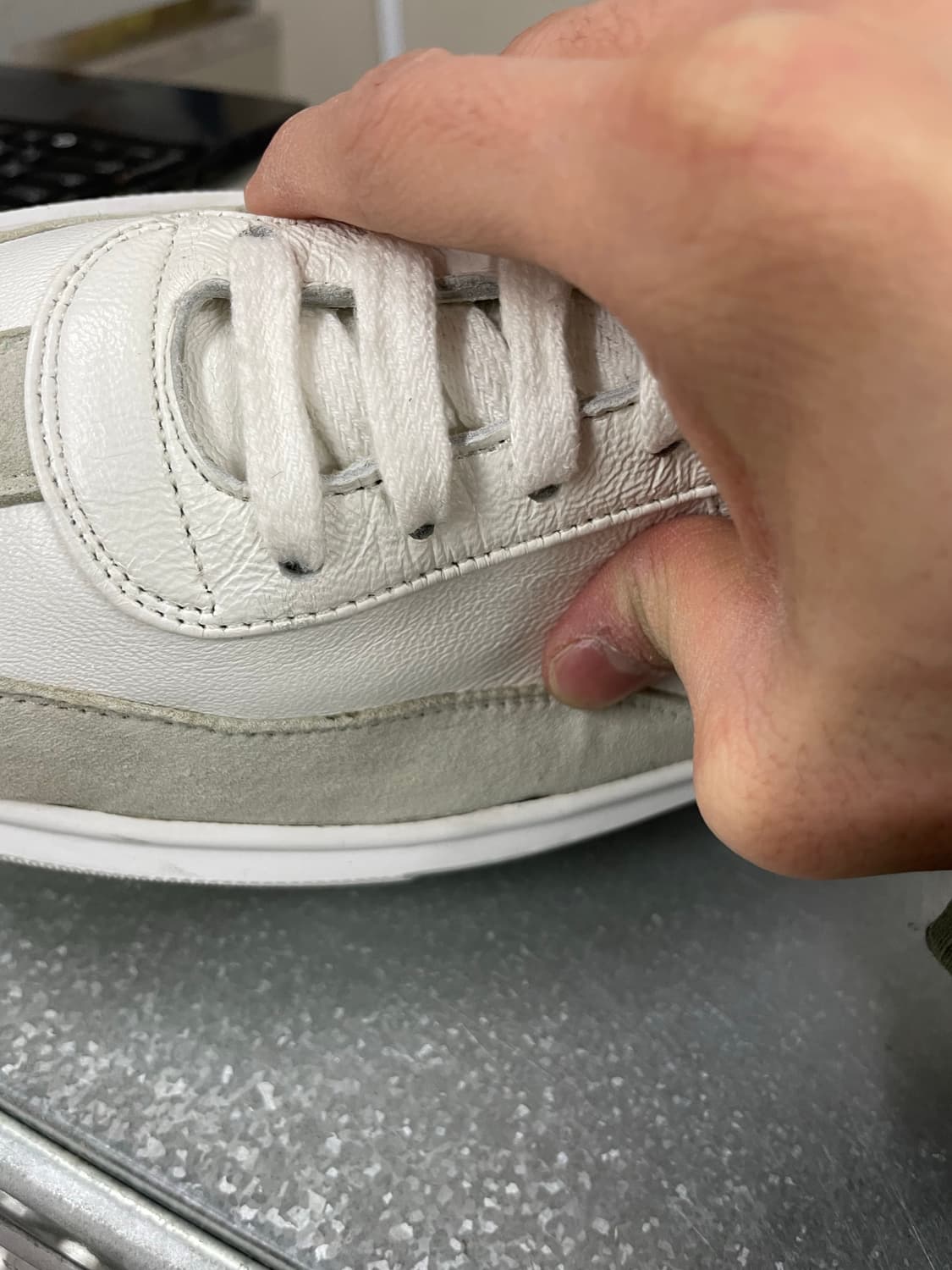 타임옴므 플렛폼 스웨이드 스니커즈 280 상품이미지10