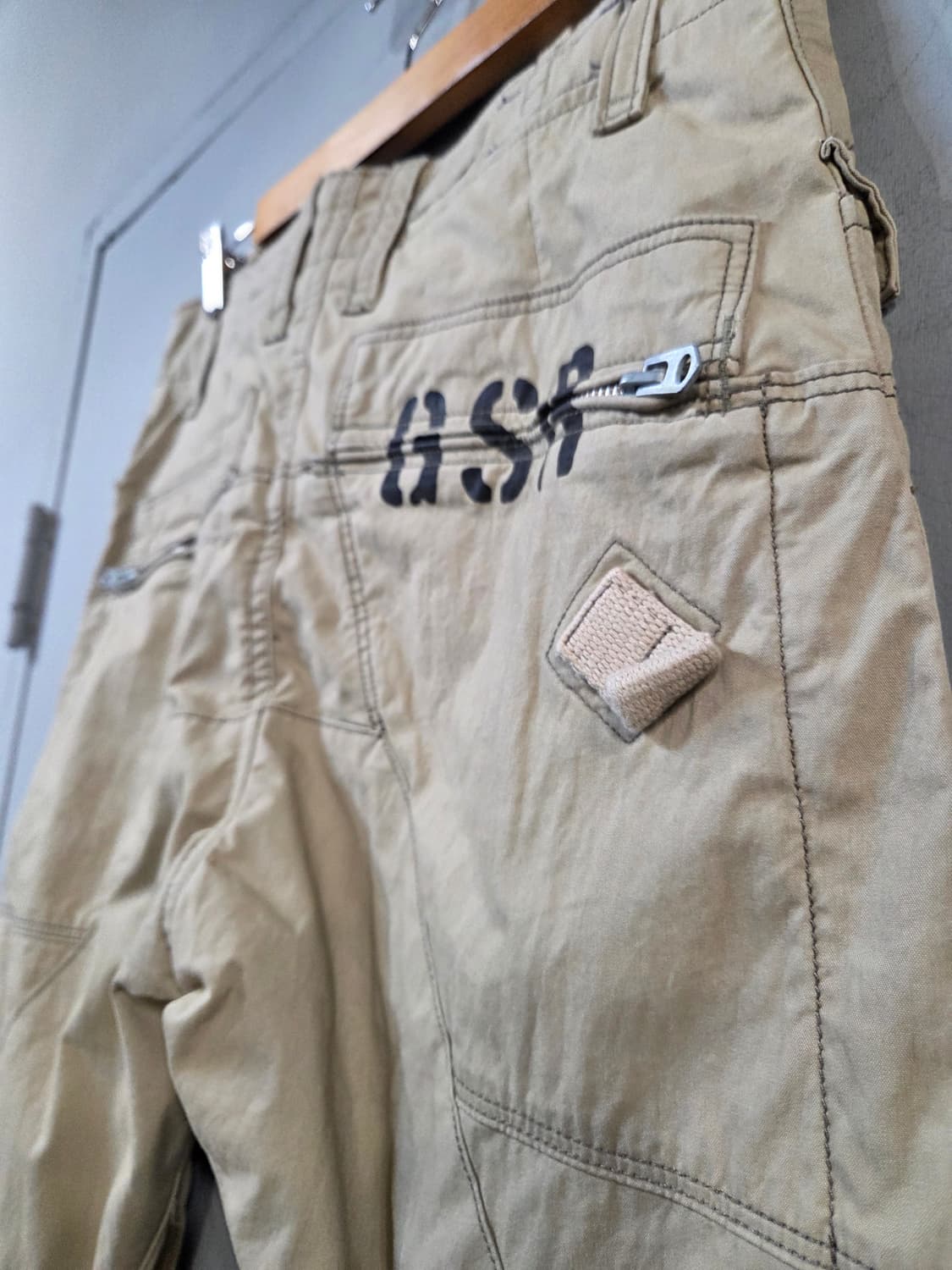 G-Star 로우 카고 바지 베이지3D(W28/L32) 상품이미지6