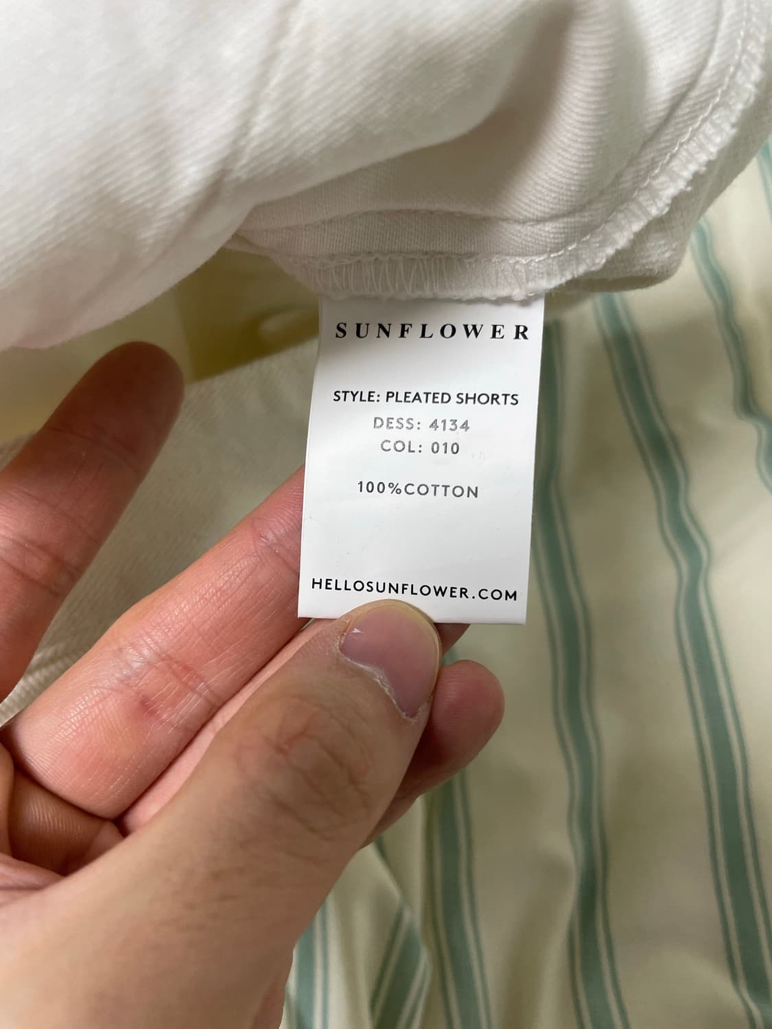 선플라워 플리츠 쇼츠 상품이미지8