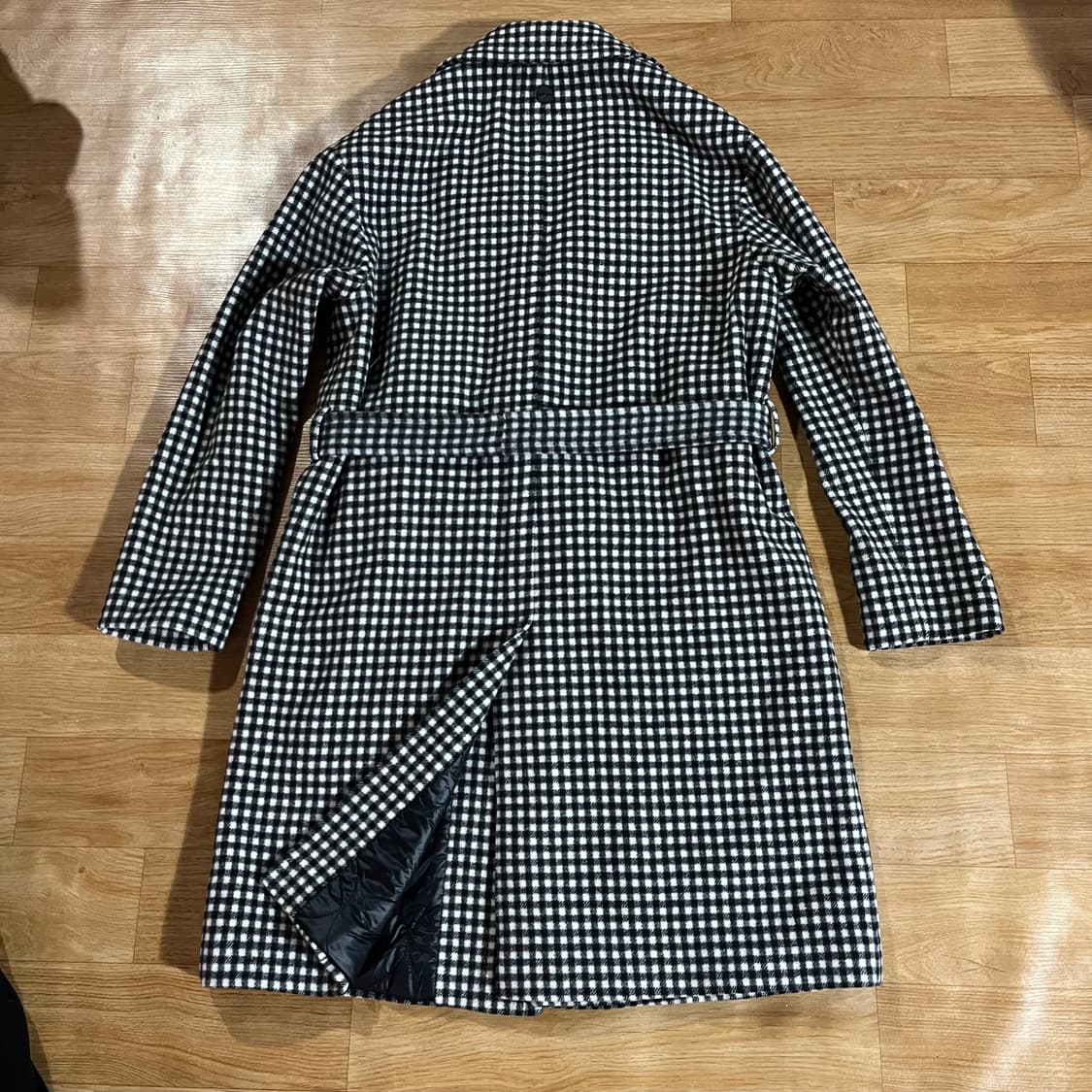 [105] 헤보 신형 깅엄 패딩코트 상품이미지6