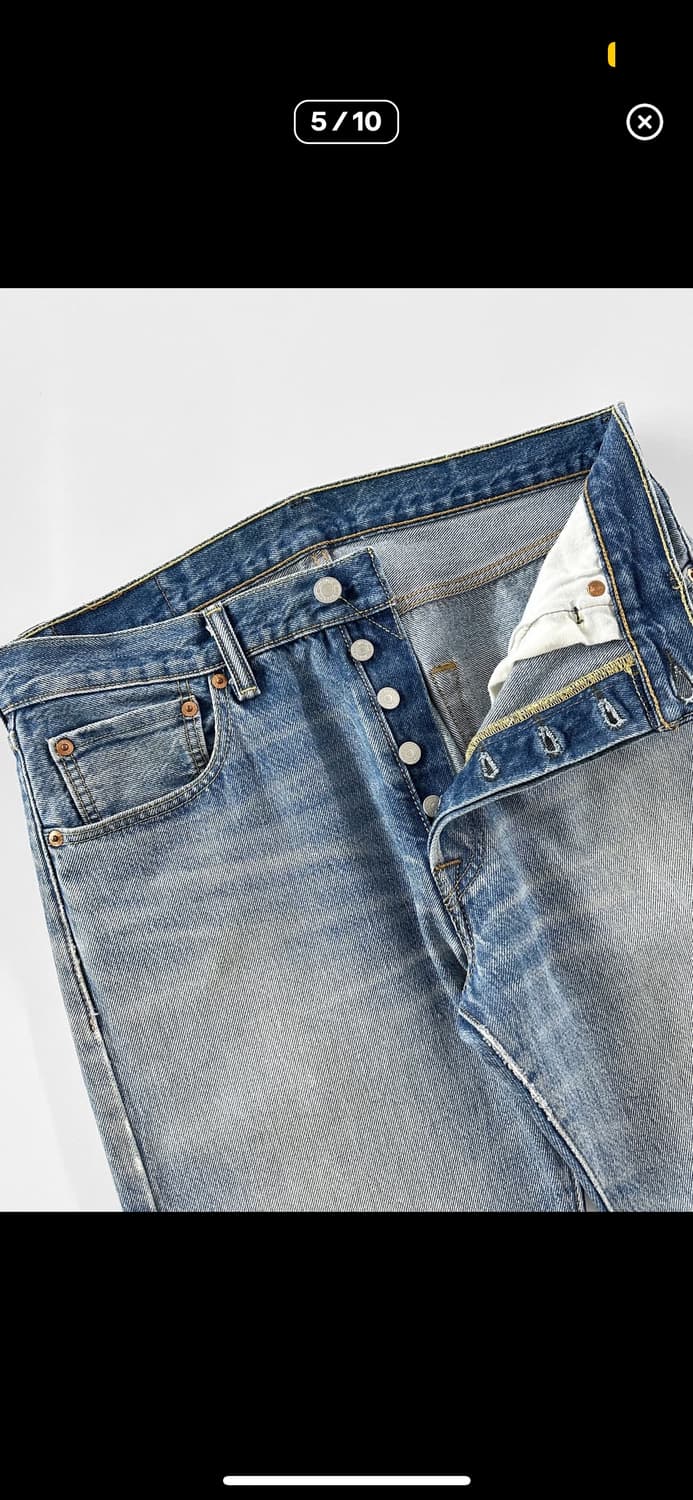 리바이스 501 워싱 디스진 32/32 상품이미지4