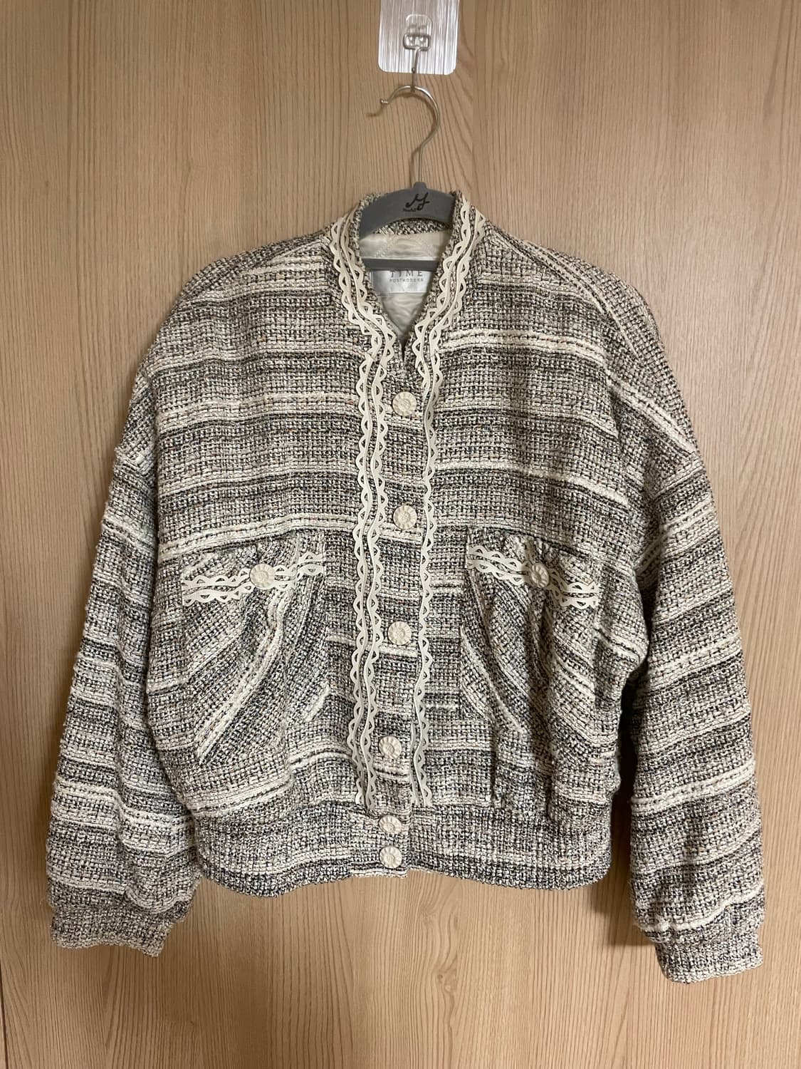 타임 트위드 자켓 프리 사이즈 상품이미지2