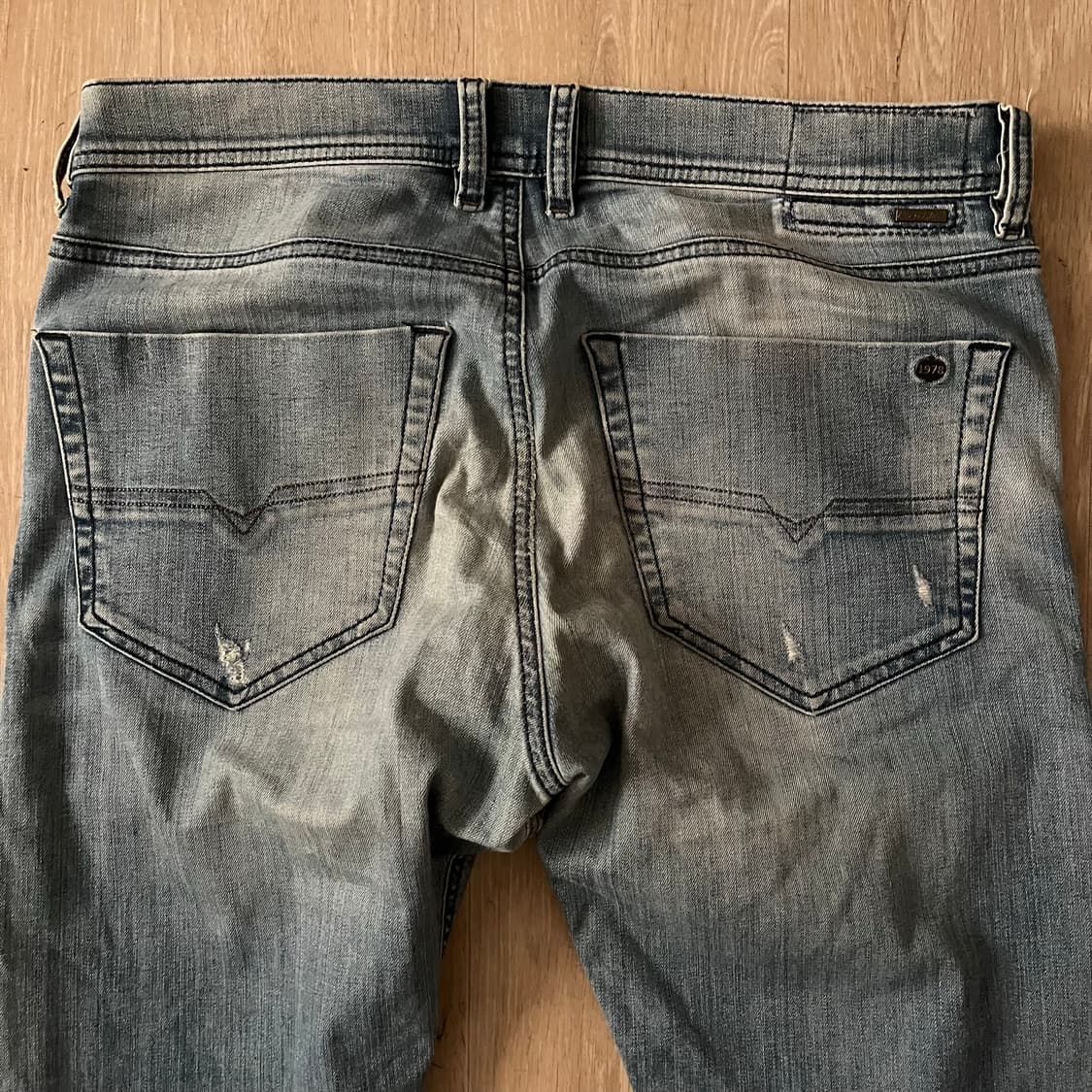 Diesel Tepphar washed denim jeans 상품이미지5
