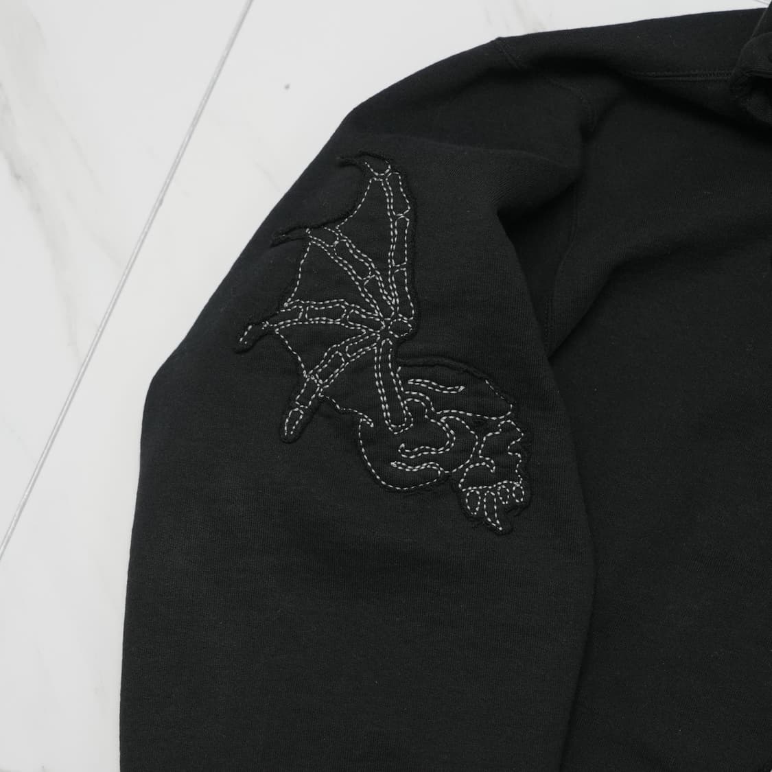 [XL] 슈프림 요지 야마모토 집업 후드 블랙 상품이미지4