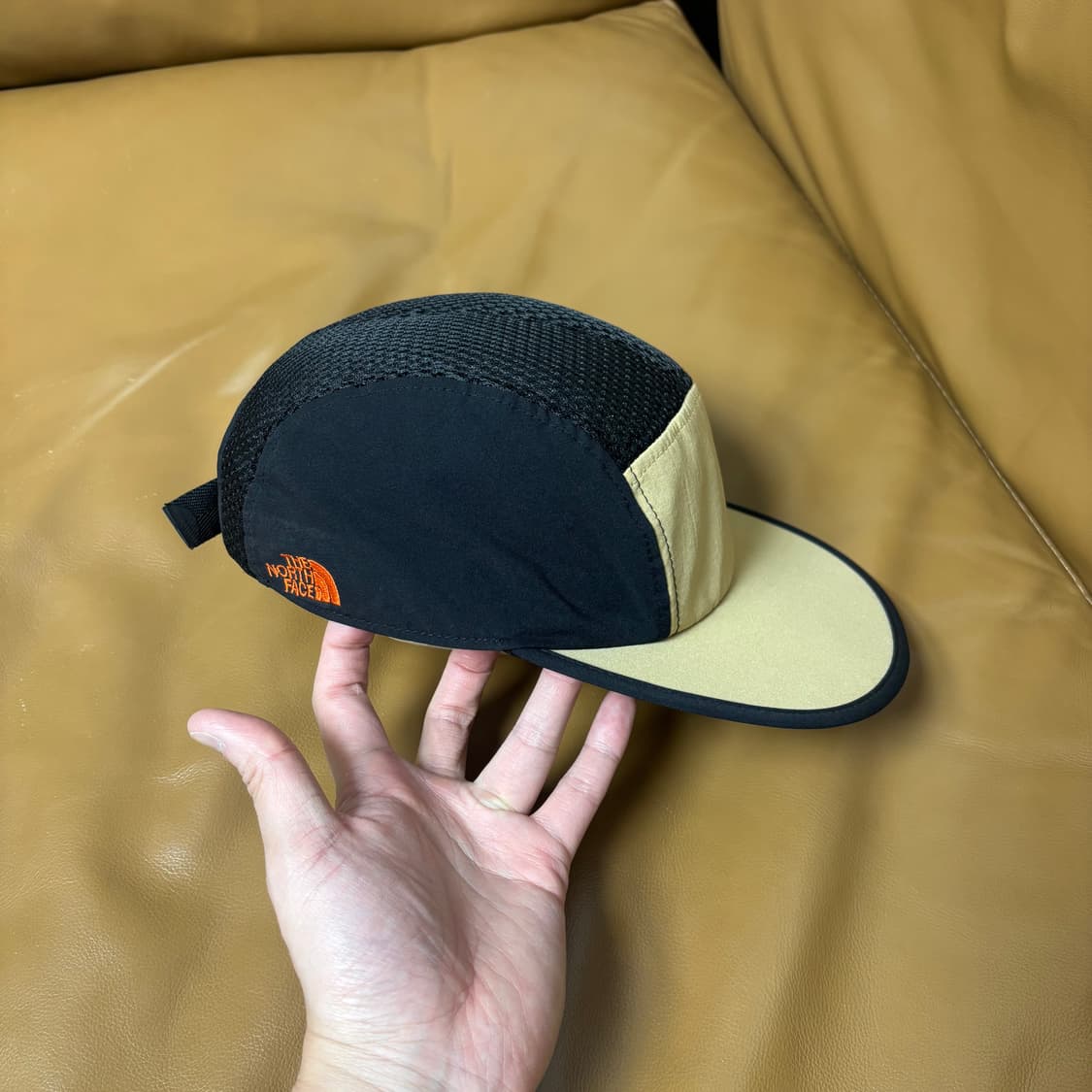 빔즈 빔스 노스페이스 러닝캡 캠프캡 모자 메쉬 탄 베이지 상품이미지3