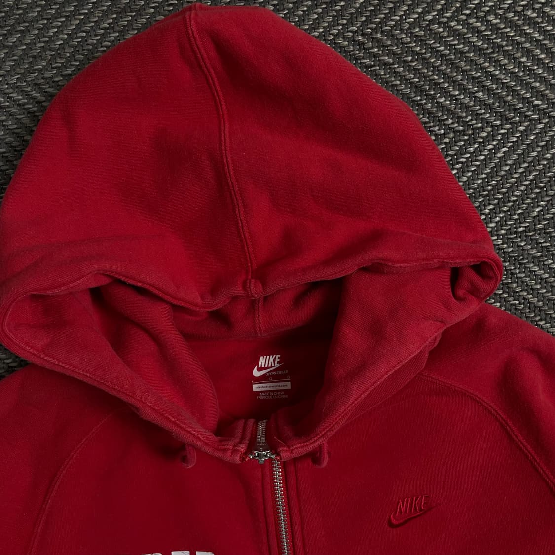 나이키 코리아 국대 스웻 후드집업 레드y 4438 상품이미지6