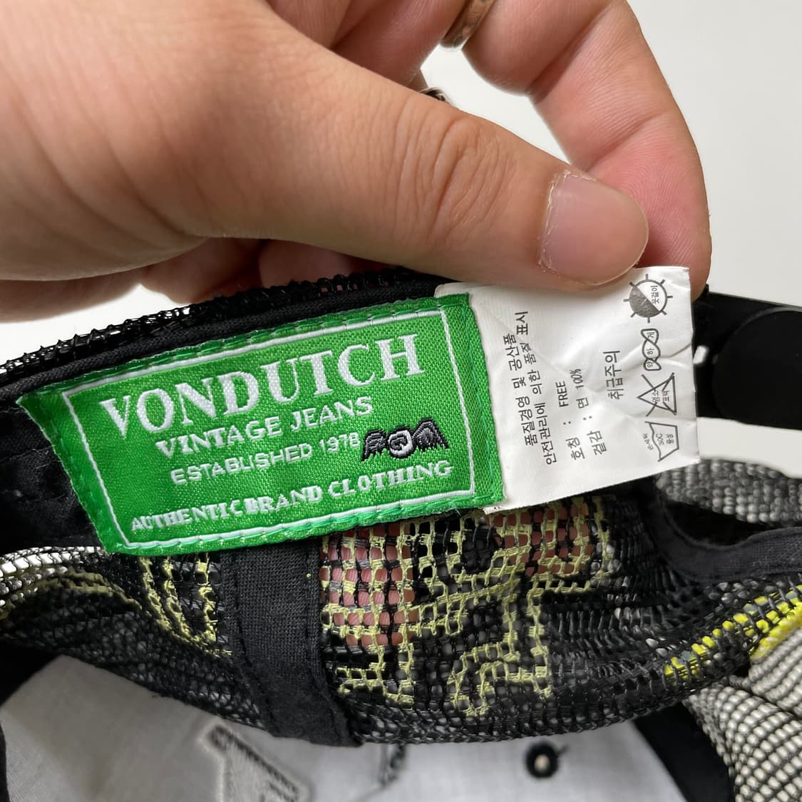 Von dutch 본더치 UV400 트러커 캡 상품이미지7