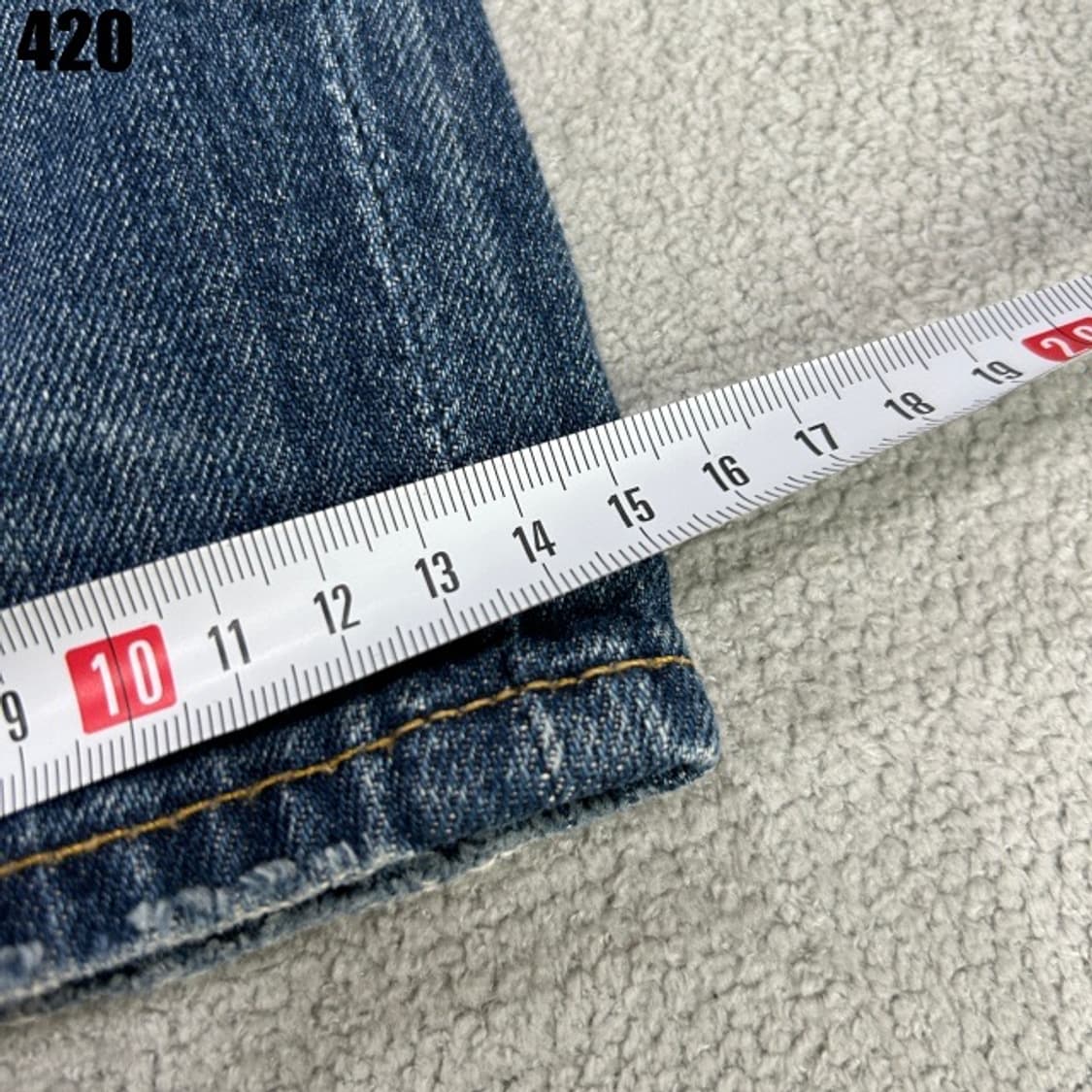 폴로 데미지 워싱 데님 청바지  상품이미지8