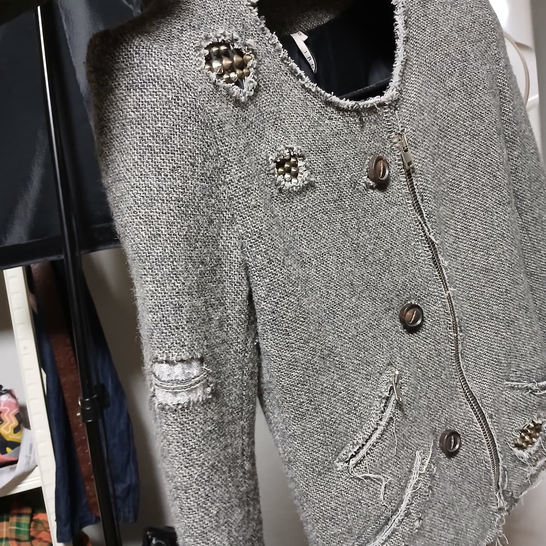 i ro 이로 트위드 자켓 상품이미지2