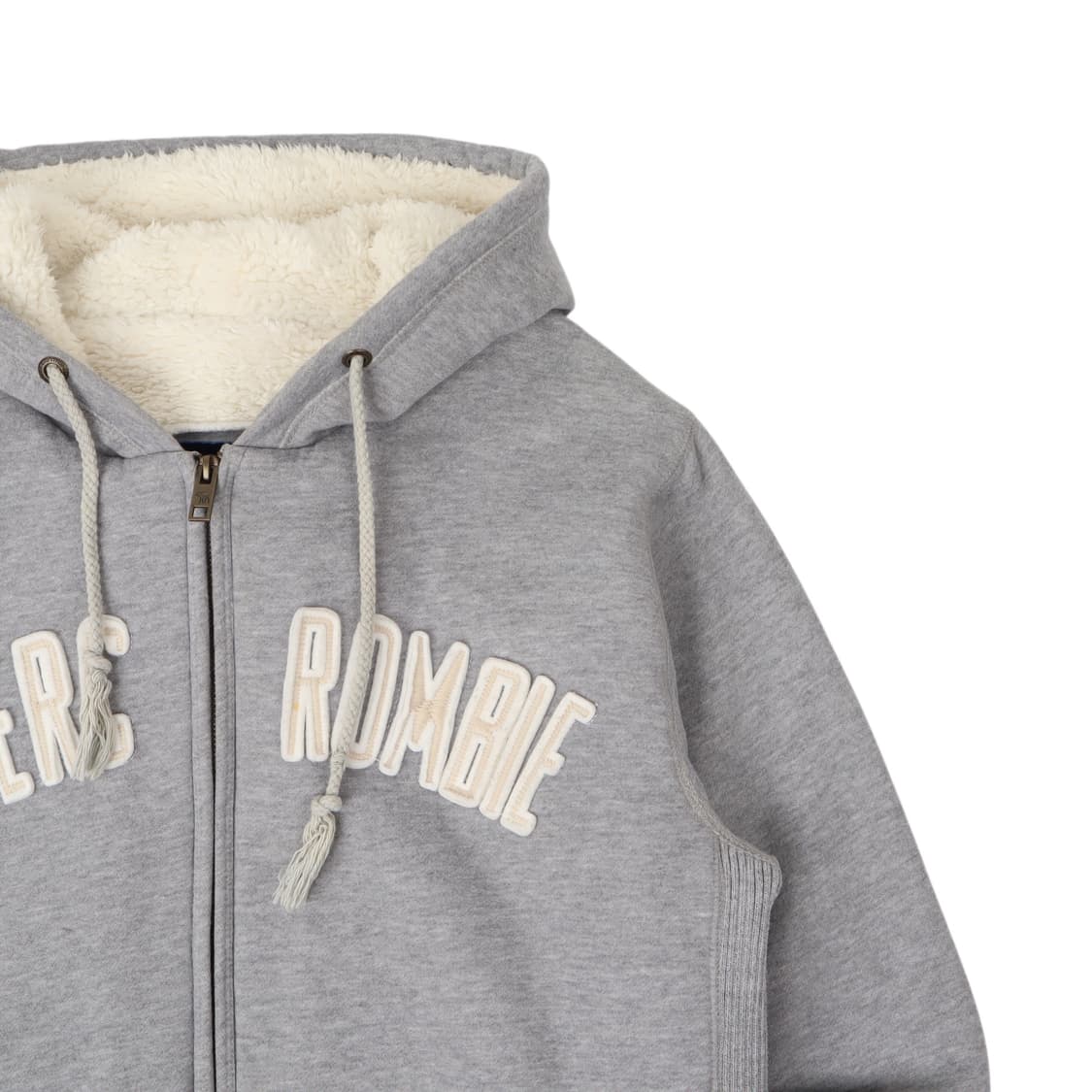 아베크롬비 그레이 쉐르파 후드집업 상품이미지3