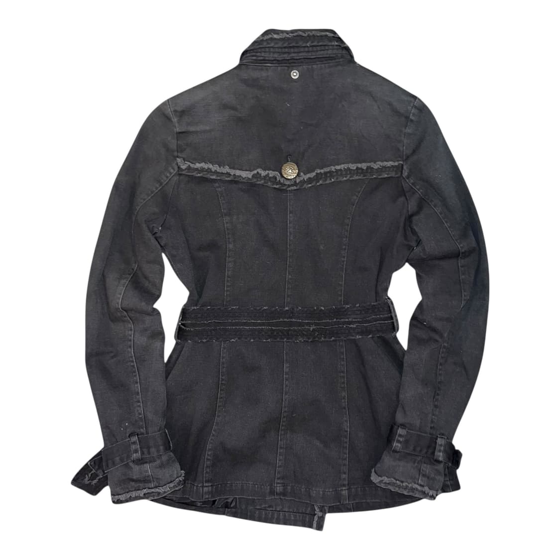 d.i.a 다이아 벨티드 흑청자켓 갸루y2k펑크 상품이미지6