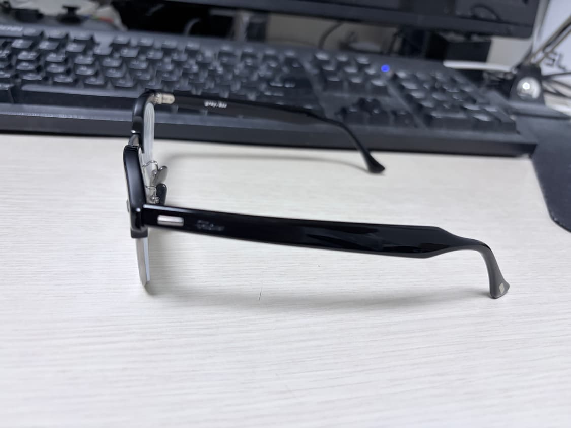 페이크미 그레이 하금테 블랙실버 상품이미지3