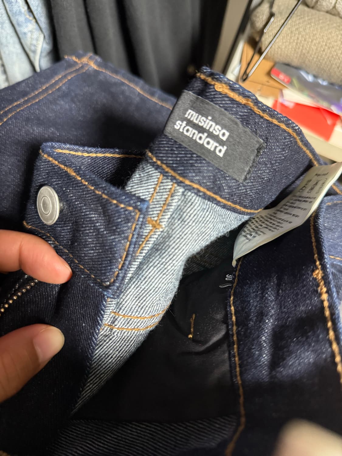 무탠다드 데님셋업 상품이미지6