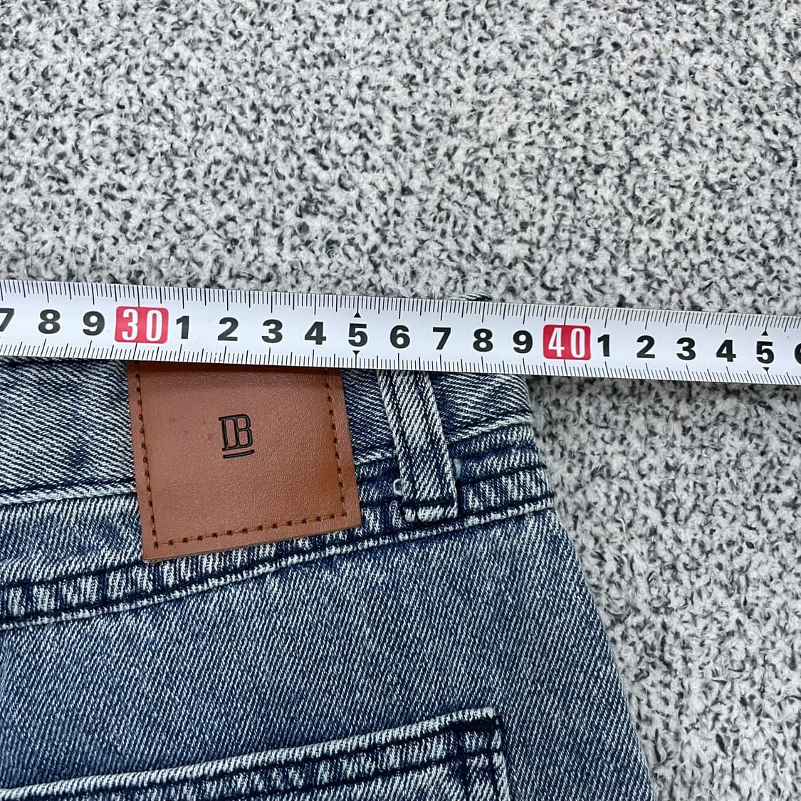 실측확인 디미트리 버뮤다 데님 반바지 0303S2 상품이미지4