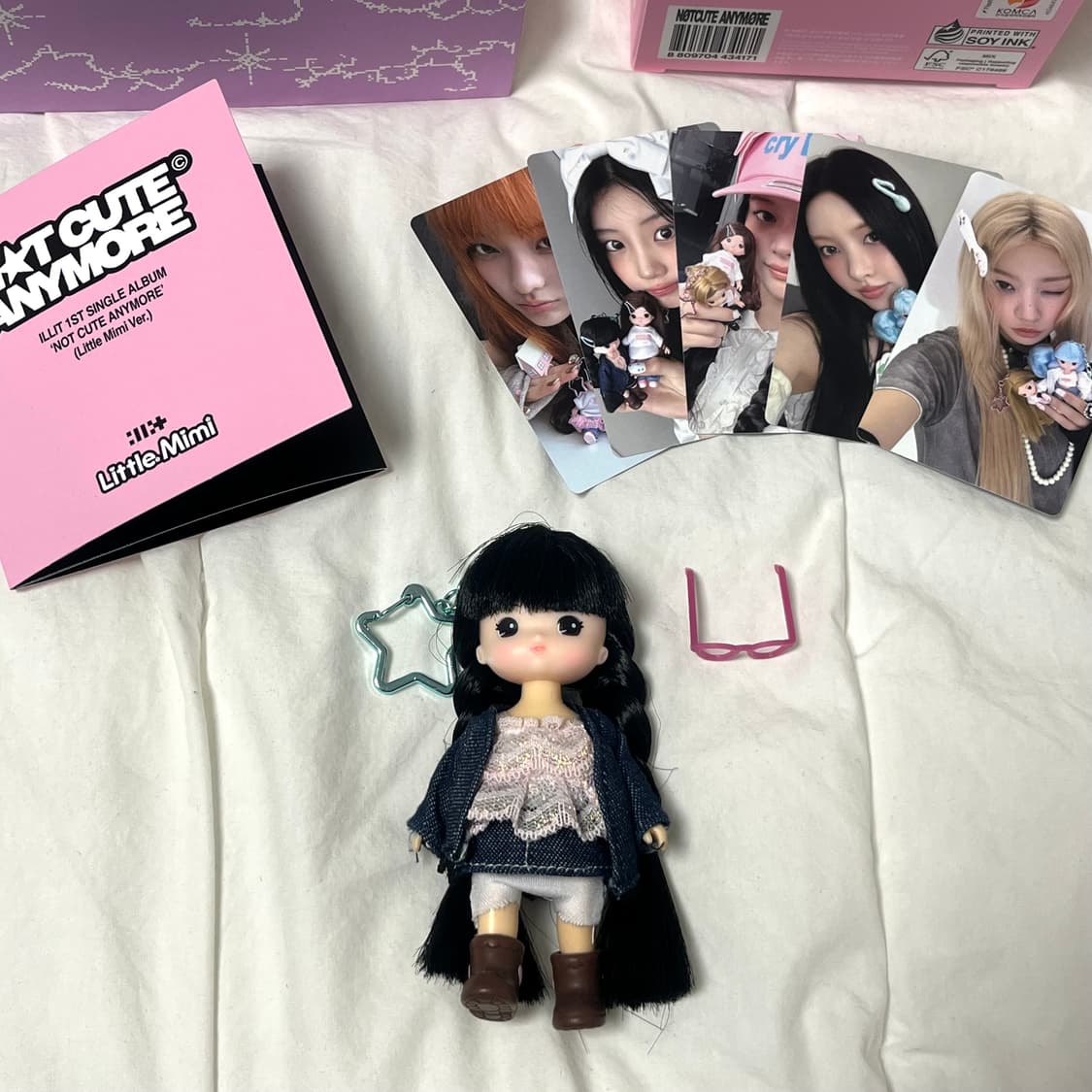 아일릿 미미 인형+ 슈퍼리얼미 앨범 상품이미지2