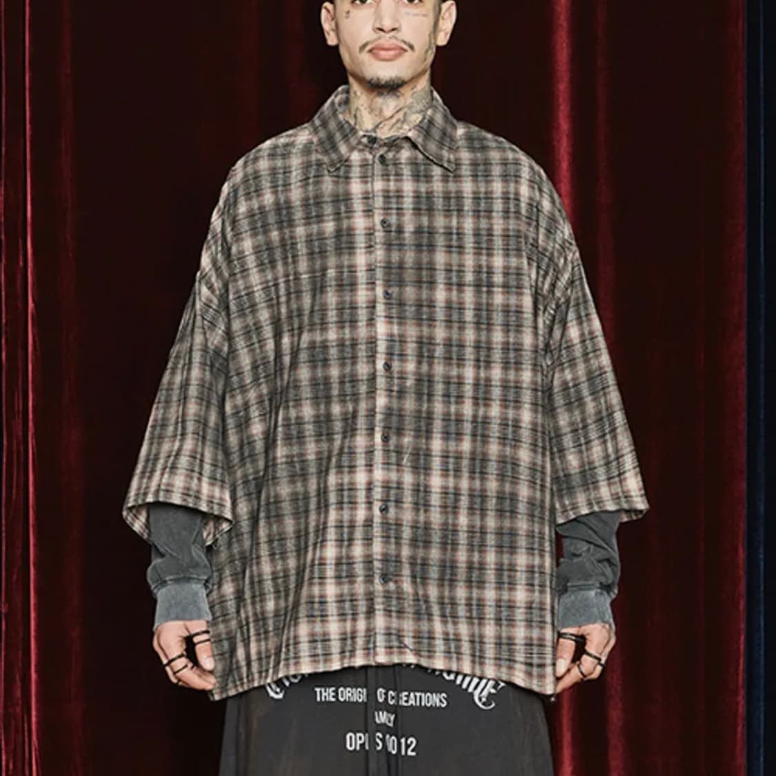 오퍼스 0012 브리운 셔츠 상품이미지2