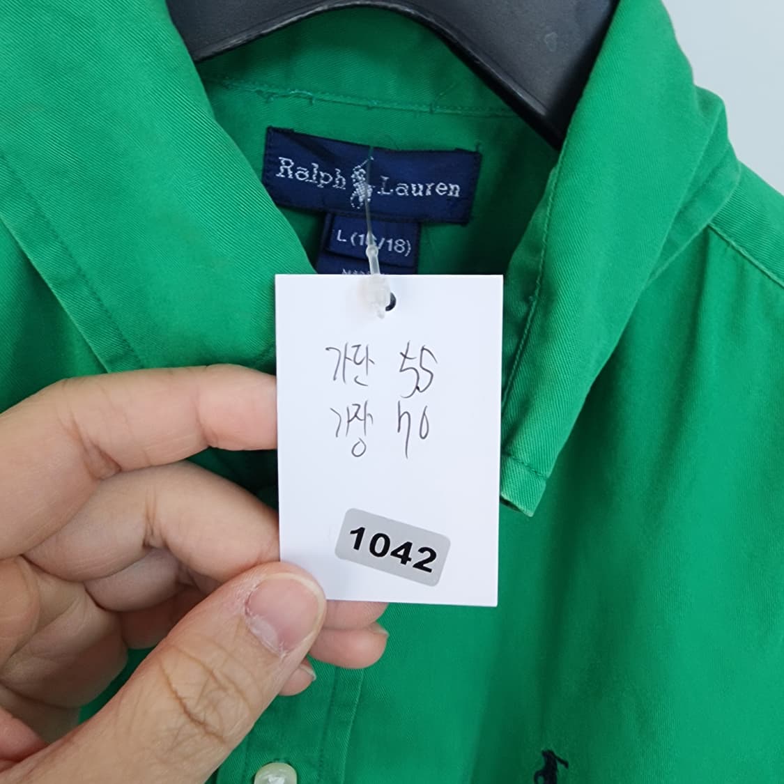 폴로 랄프로렌 그린 셔츠 상품이미지7