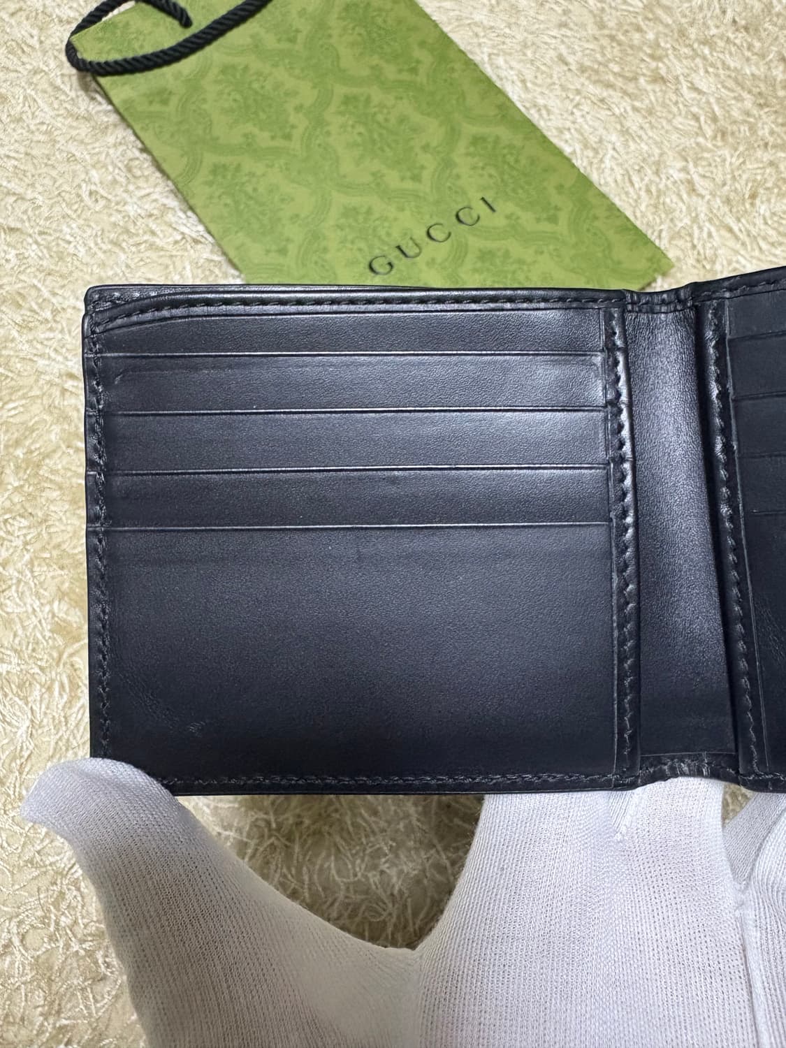 구찌 스네이크 반지갑 블랙 상품이미지5