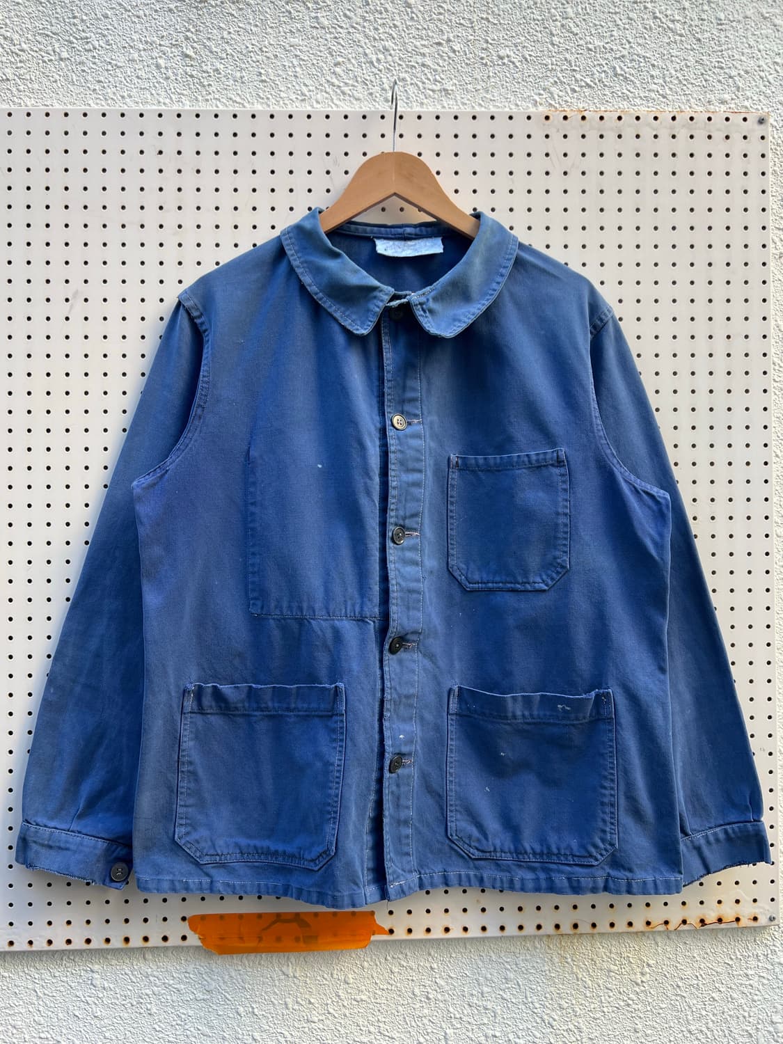 1950s HARD FADED OLD FRENCH 빈티지프렌치워크자켓 상품이미지10