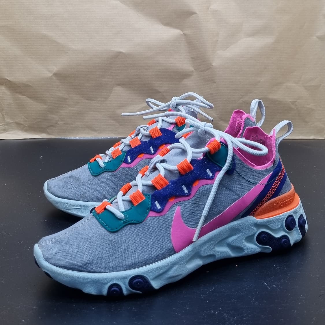 나이키 리액트 엘리먼트55 울프 그레이 230 상품이미지1