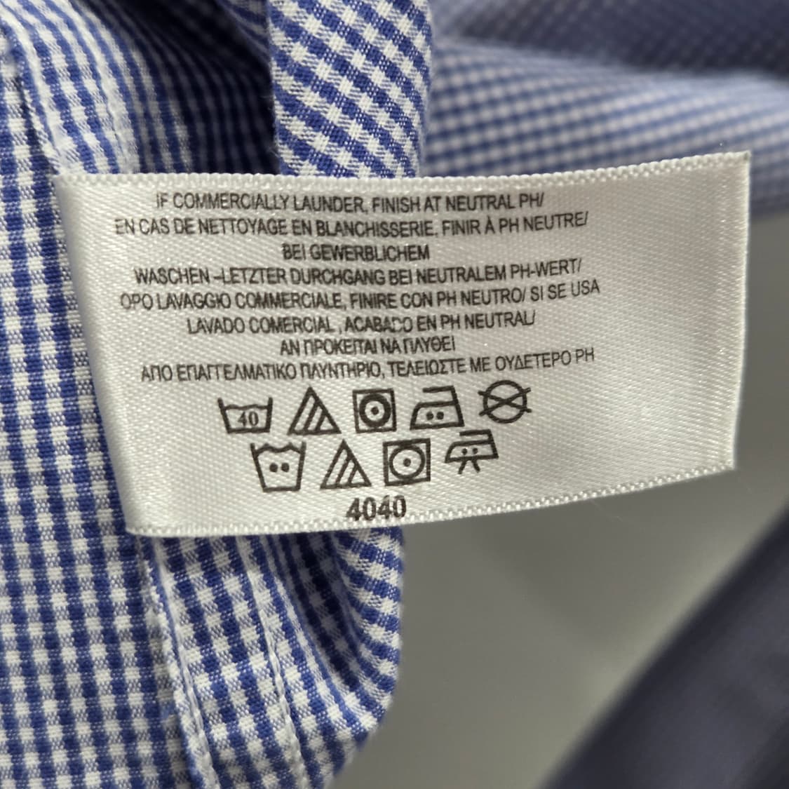 브룩스브라더스 우먼 깅엄 체크셔츠 2P 상품이미지4