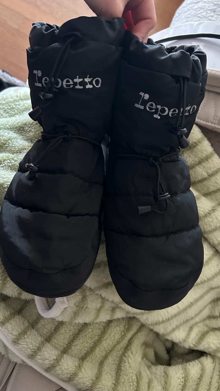 레페토 웜업부츠 블랙(발레부츠 수족냉증 실내화) 상품이미지4