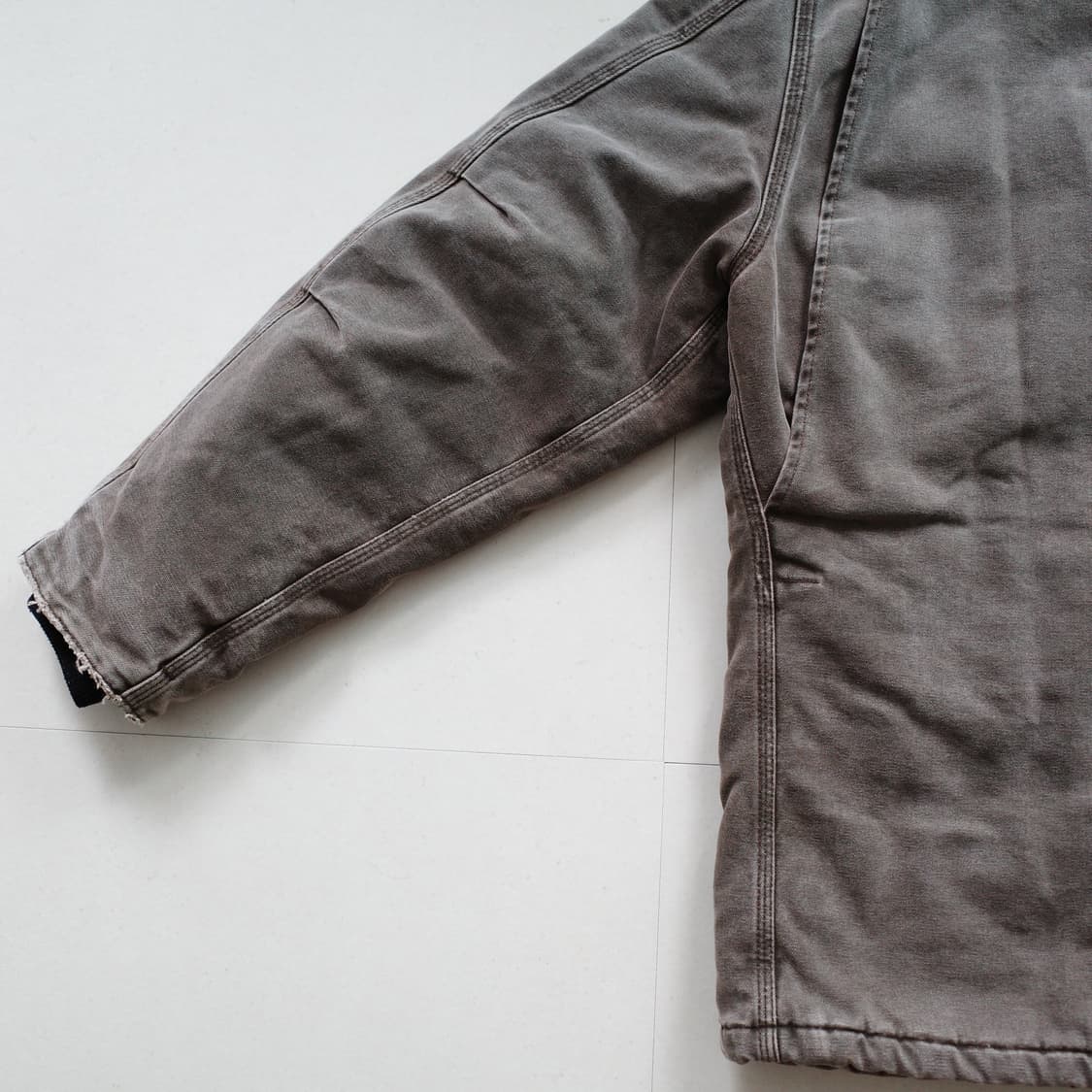 칼하트 C26 CHT 워크자켓 L사이즈 체스트넛 MADE IN US 상품이미지10