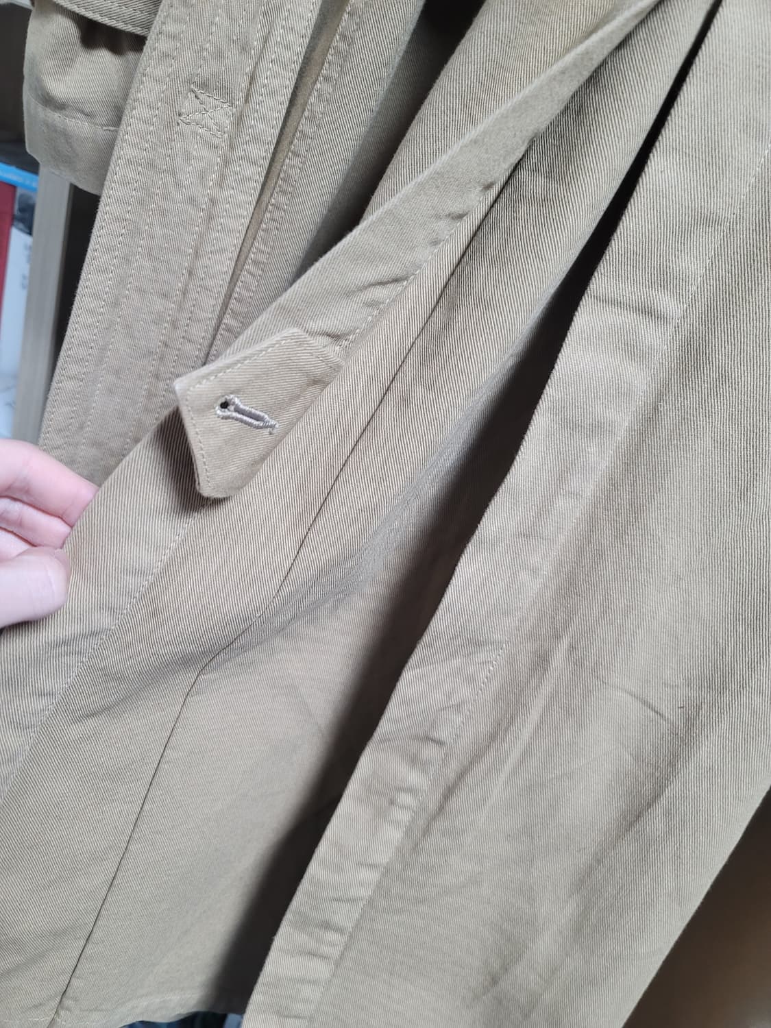 [착샷] Copano86 코파노86 클래식 트렌치 코트 베이지 상품이미지7