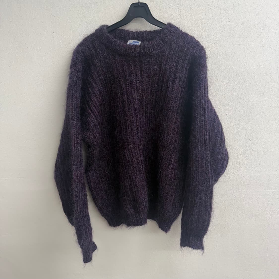 90S John Molloy 라운드넥 모헤어 니트 상품이미지1