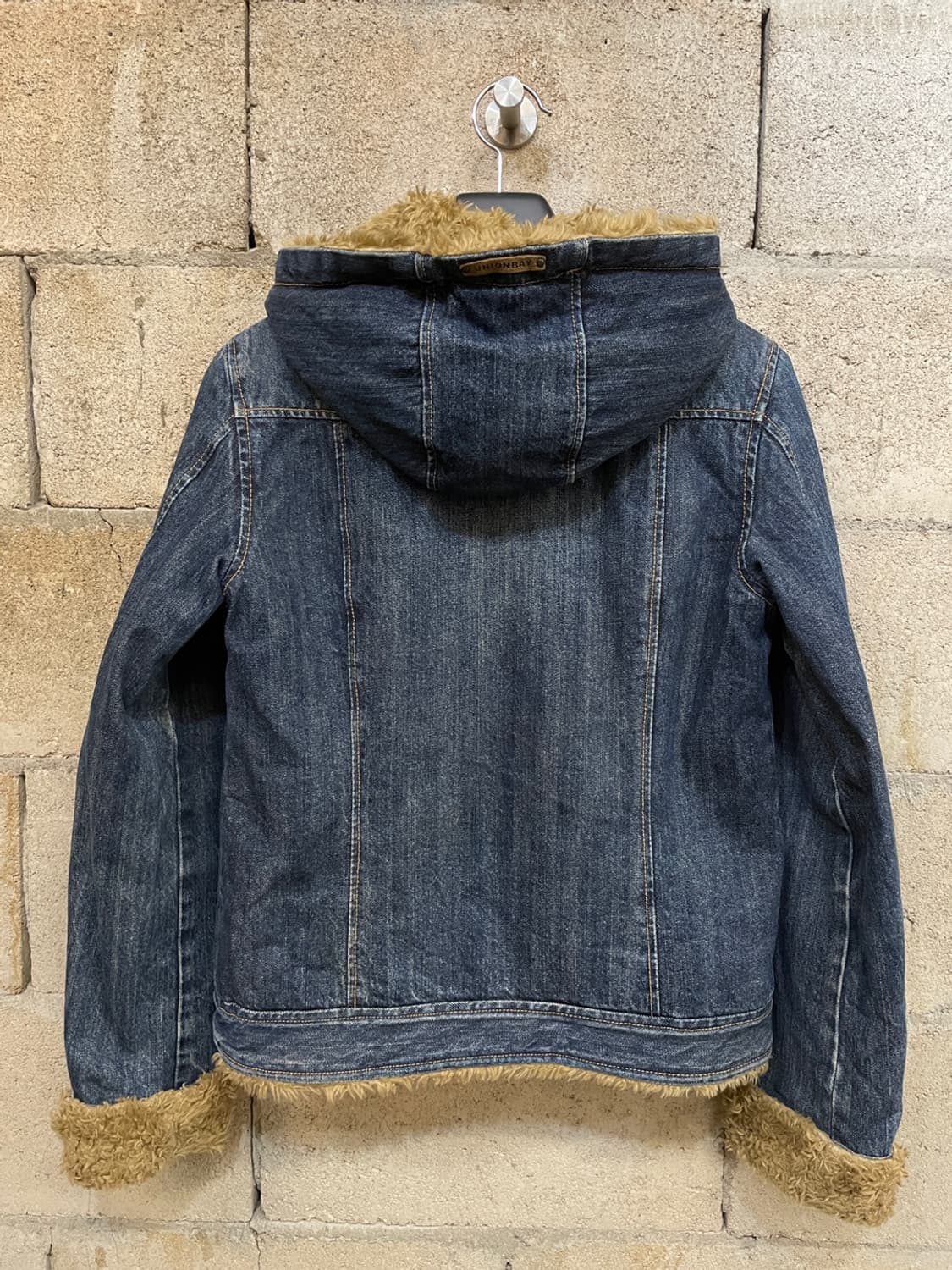 90’s 유니온베이 퍼 데님 후드 자켓 상품이미지6