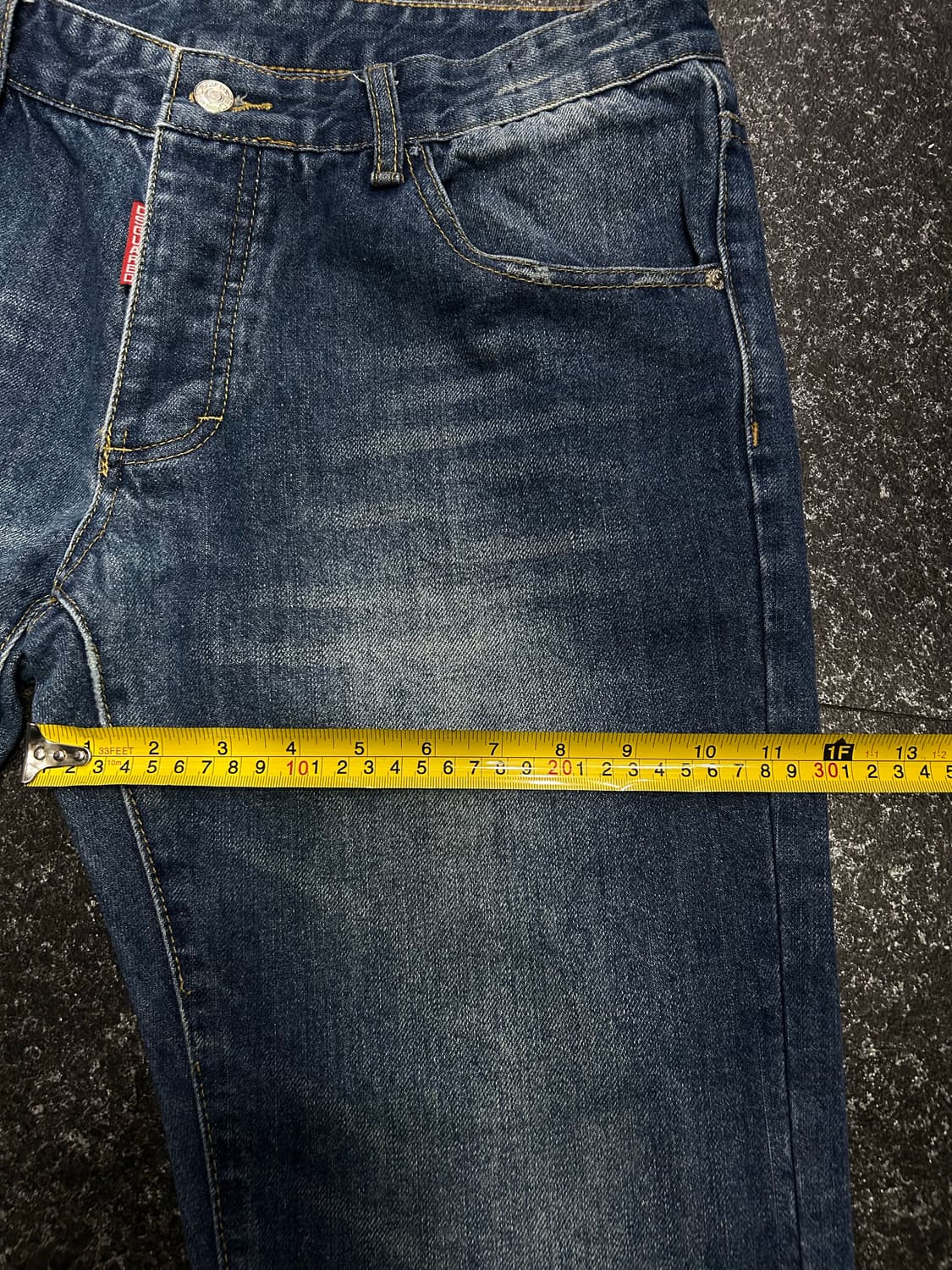 디스퀘어드2 데님 워싱 청바지 36인치 상품이미지8