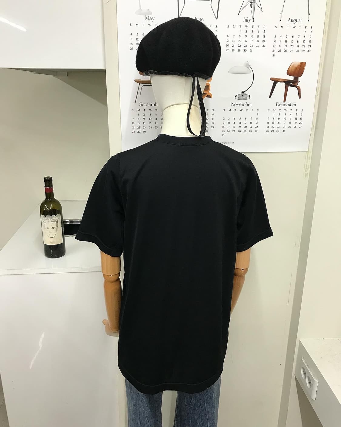 버버리 로고 블랙 반팔티 상품이미지9