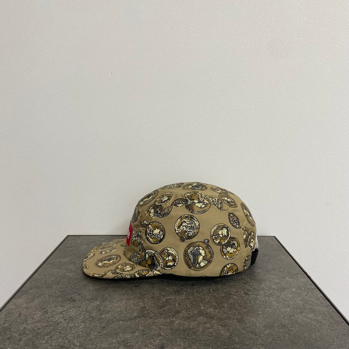 (OS) 슈프림 박스로고 캠프캡 모자 코인 탄 베이지 상품이미지2