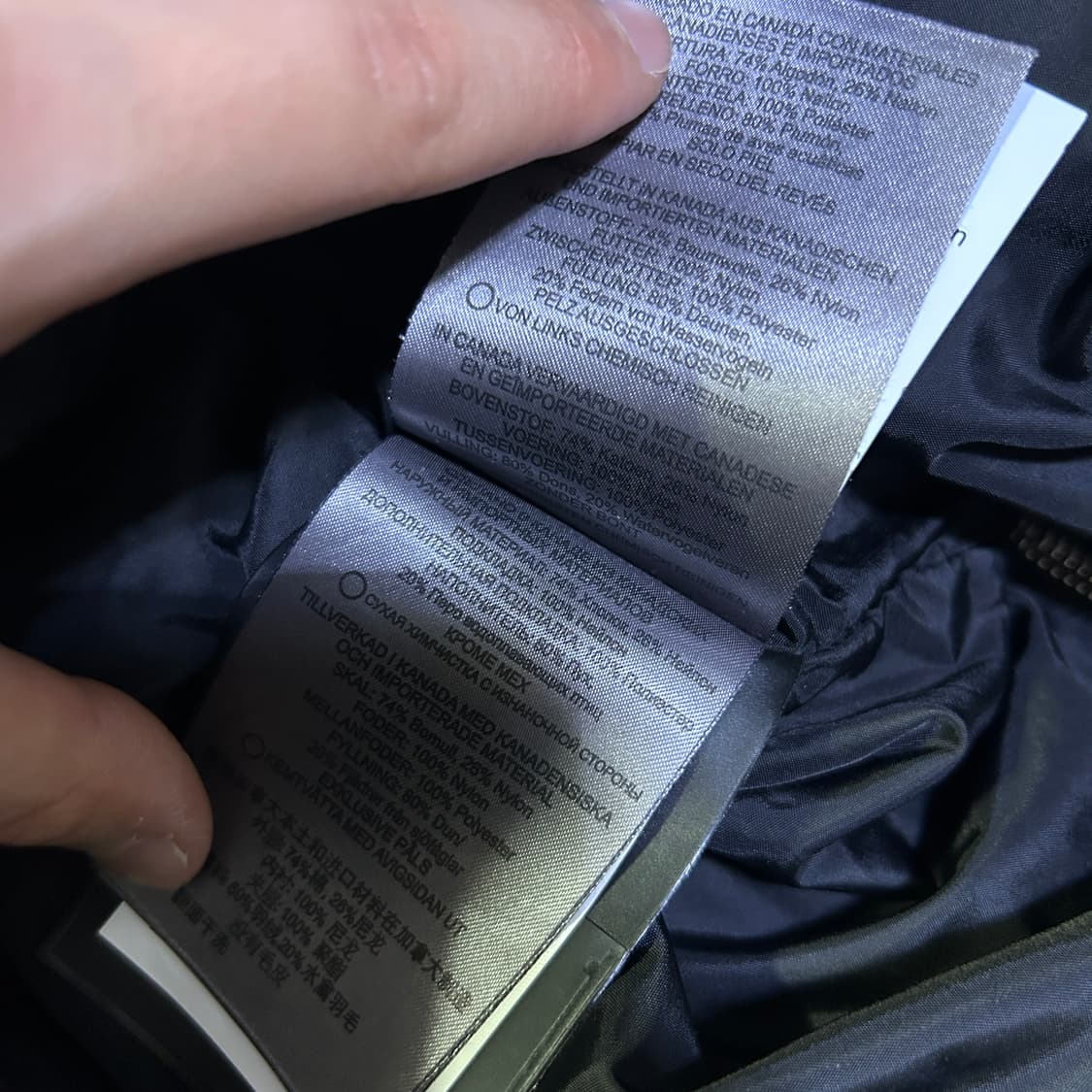 무스너클 패딩 s 상품이미지4