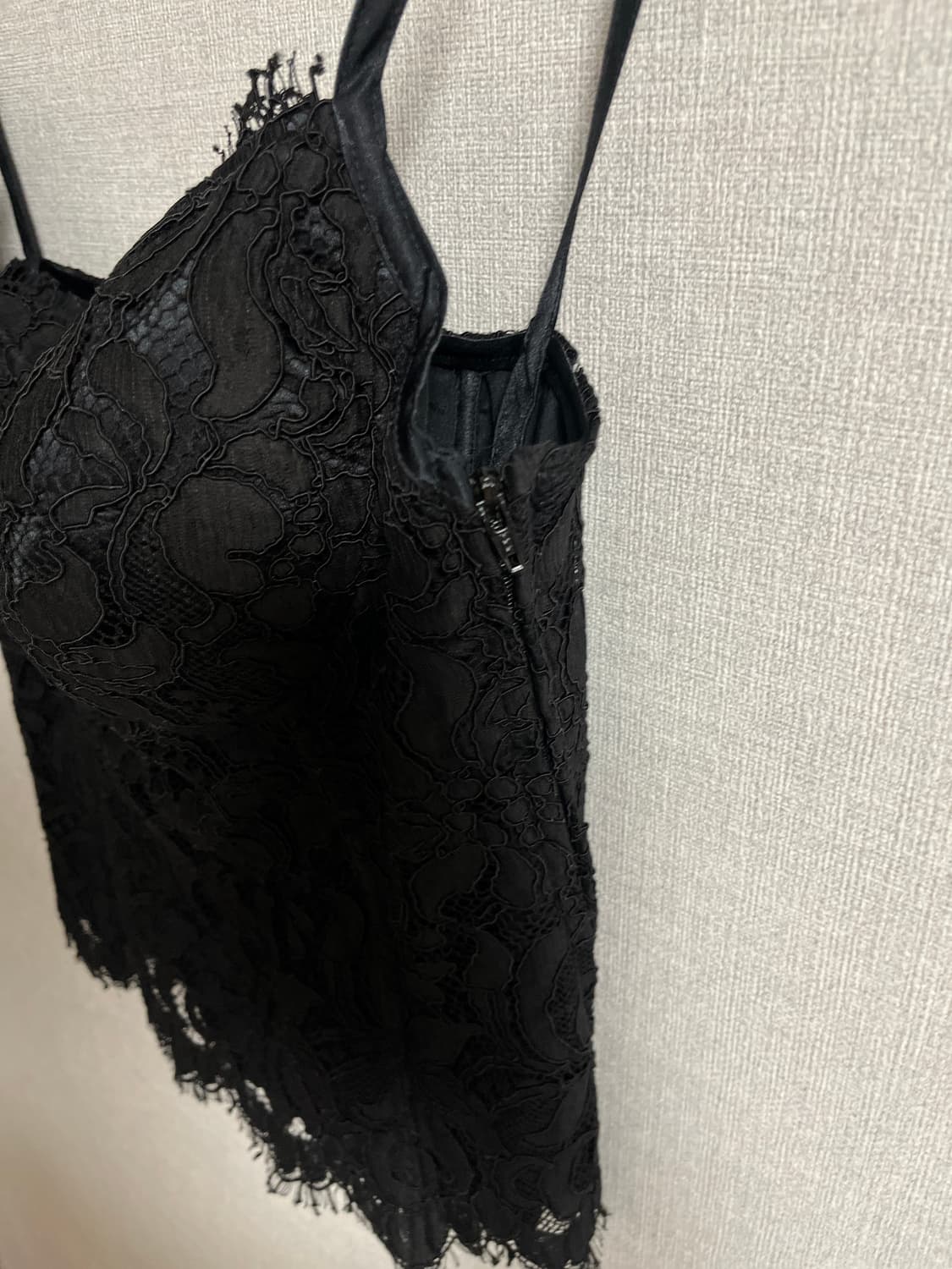 [펑크 갸루] 블랙 레이스 코르셋 상품이미지2