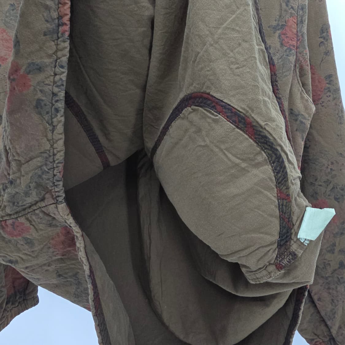 내추럴 빈티지 스타일 플라워 코튼 블라우스 상품이미지8