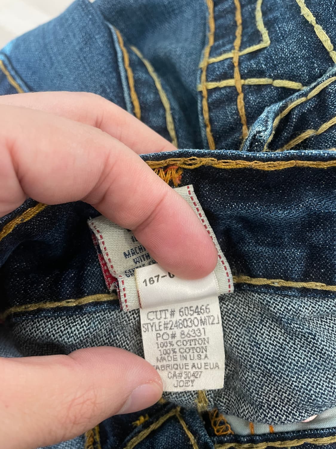 (34) 트루릴리젼 Joey super T 부츠컷 상품이미지7