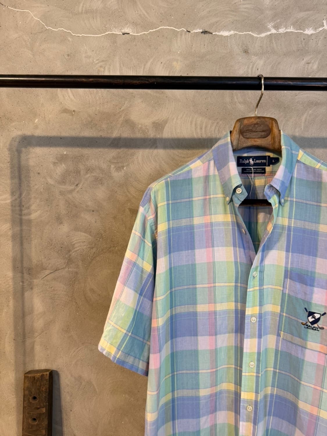 폴로 랄프로렌 마드라스 셔츠 105 상품이미지5