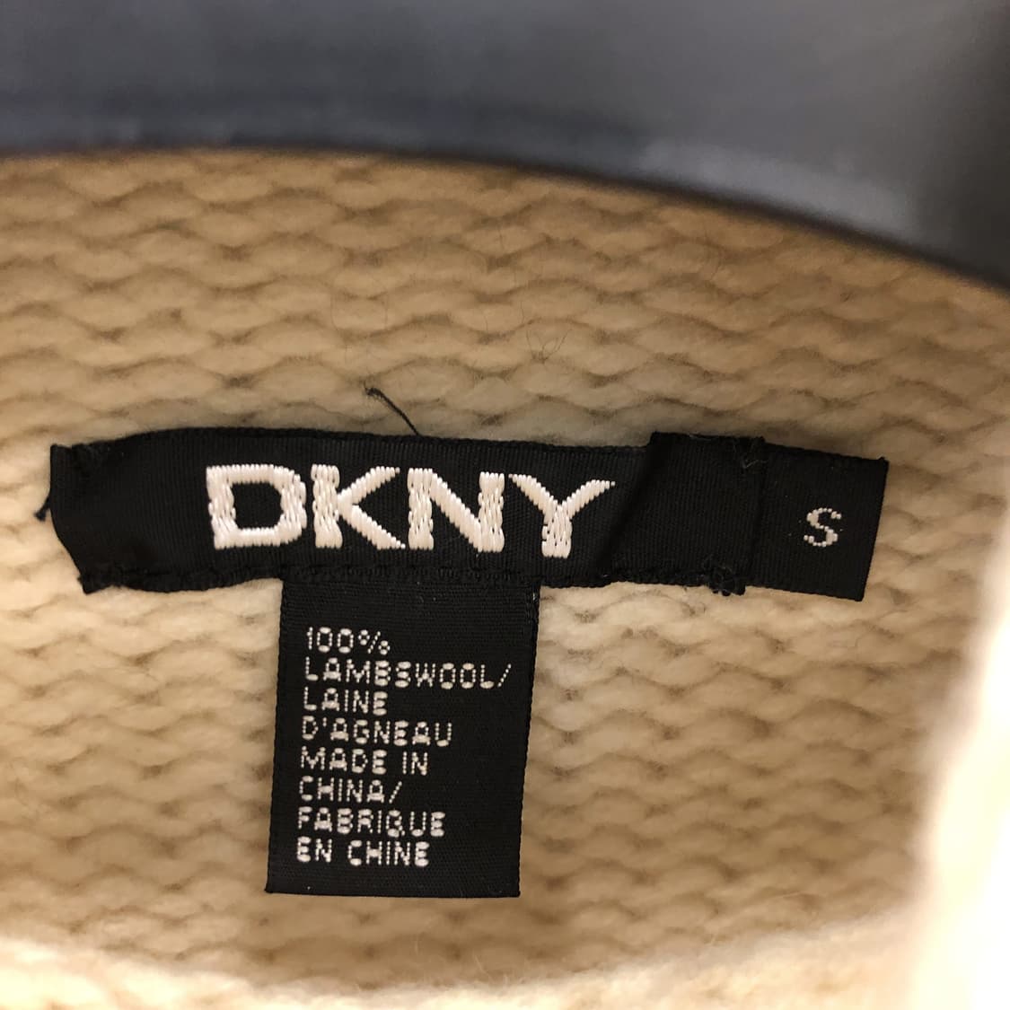 DKNY 램스울 100% 폴라니트 S  상품이미지5