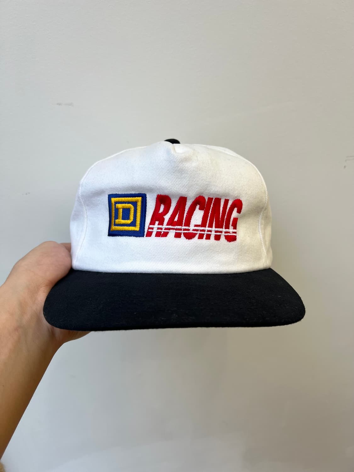 90's D RACING 투톤 캡 상품이미지1