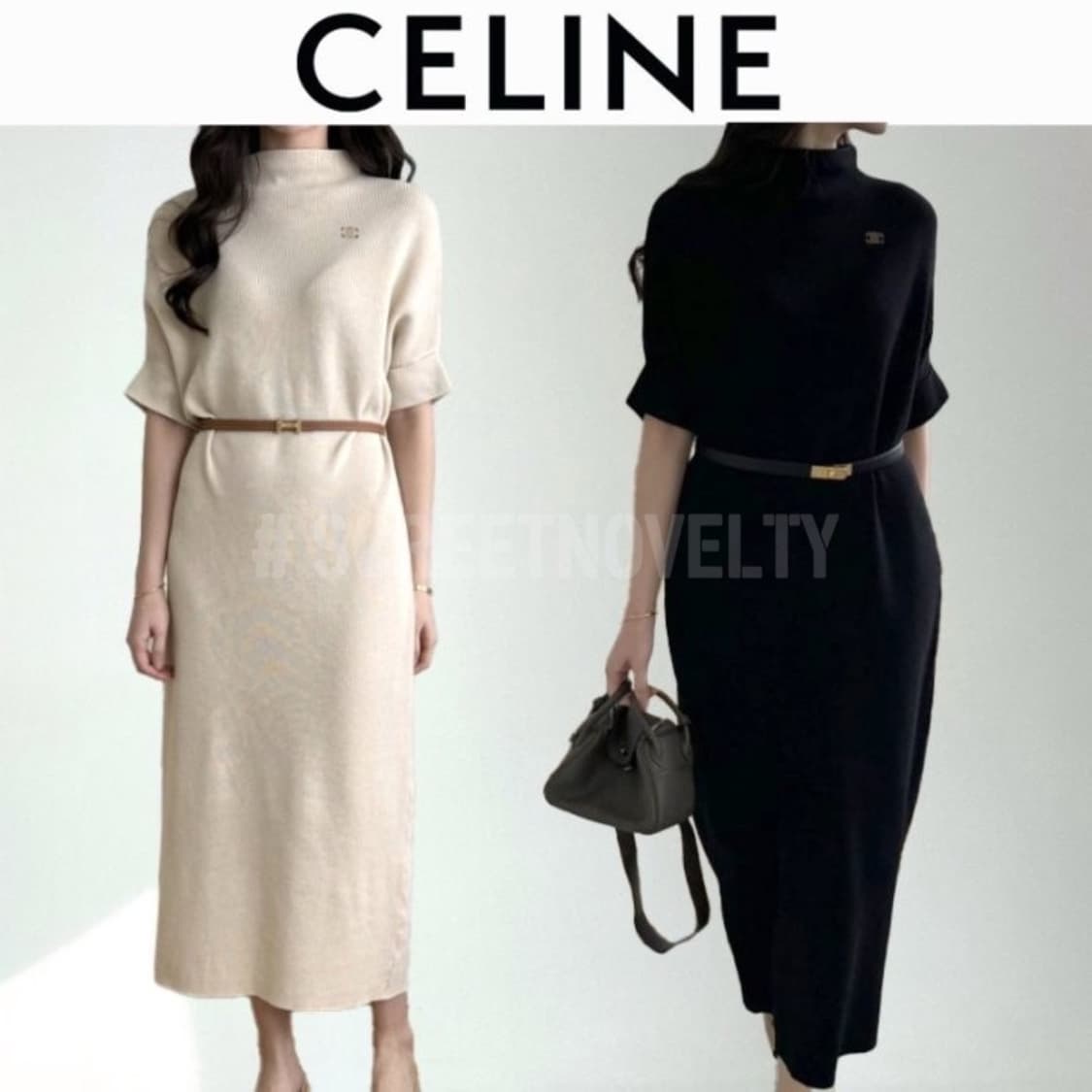 셀린느 반목 니트 원피스 상품이미지2