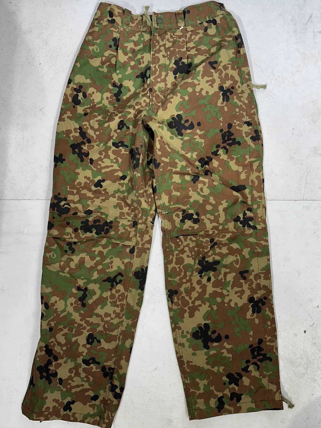 빈티지 베이지 밀리터리 군복 카모 카고 와이드 팬츠  상품이미지4