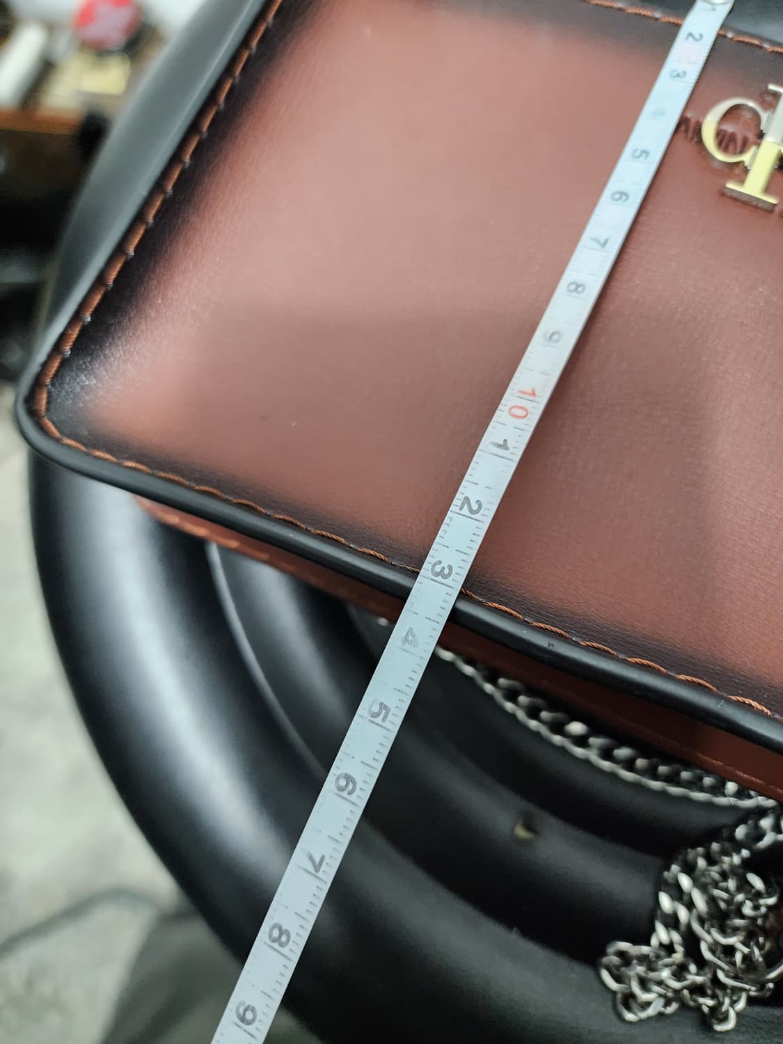 캘빈클라인 브라운 체인 미니백 상품이미지7