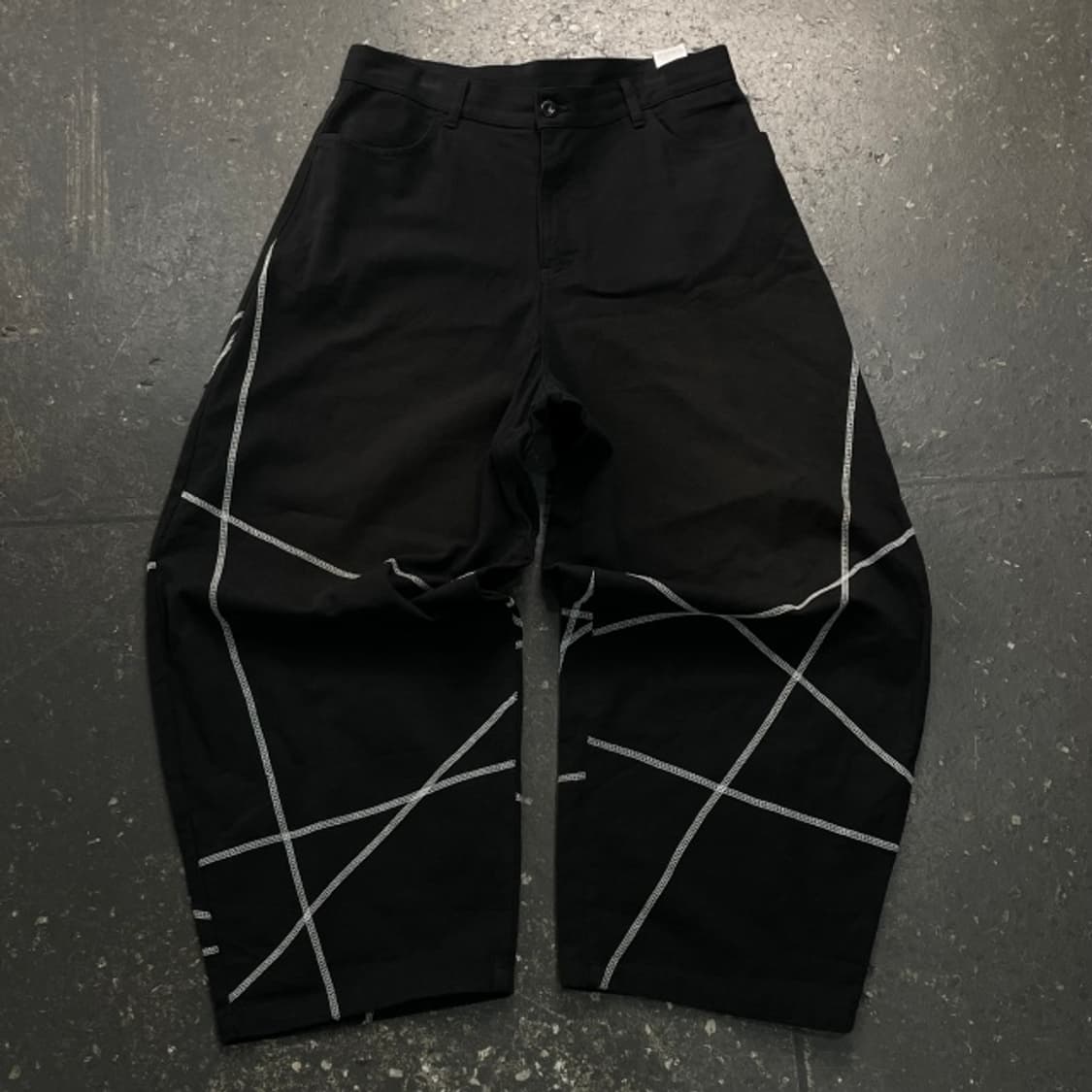 100 노매뉴얼 S.L 와이드팬츠 상품이미지1